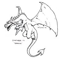 Inktober 2019, Day 12 - DRAGON